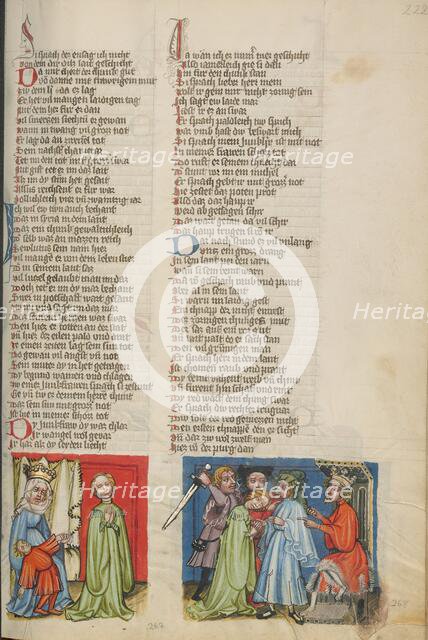 The Death of Teulucus's Son: Teulucus Ordering the Messenger to be Killed, about 1400-1410. Creator: Unknown.