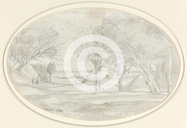 Souvenir of Tuscany, 1844. Creator: Jean-Baptiste-Camille Corot.