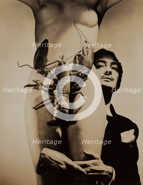 Salvador Dali, between 1939 and 1941. Creator: George Platt Lynes.