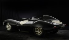 Jaguar D type 1956. Artist: Simon Clay.