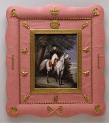 Napoléon I (1769-1821) on Horseback, 1830. Creator: Luigi Marta.