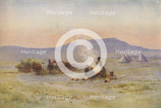 'Boer Camp on the Veldt', 1924. Artist: Unknown.