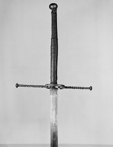 Two-Handed Sword, Germany, mid-16th century. Creator: Unknown.