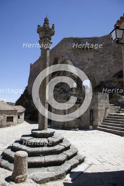 A monument in Sortelha, Portugal, 2009. Artist: Samuel Magal