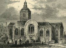 'St. Mary Magdalen's Church, Bermondsey, 1809', (c1878). Creator: Unknown.