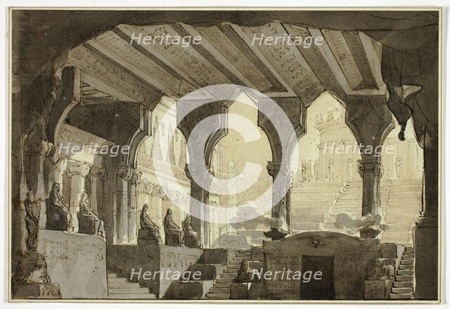 Stage Design, n.d. Creator: Louis Jean Desprez.