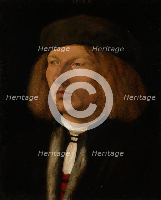 Portrait of Burkhard von Speyer, 1506. Artist: Dürer, Albrecht (1471-1528)