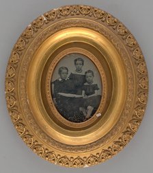 Untitled (Portrait of Three Children), 1852. Creators: Albert Sands Southworth, Josiah Johnson Hawes.