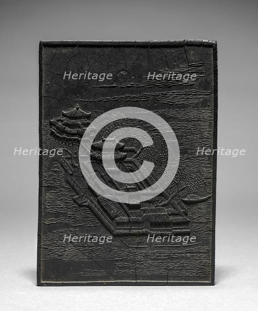 Ink Cake, 1736-1795. Creator: Unknown.