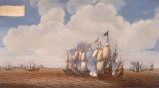 The first battle of Öland on 31 May 1564 , Second Half of the 17th cen.. Creator: Soest, Pieter Cornelisz van (ca. 1600/20-1667).