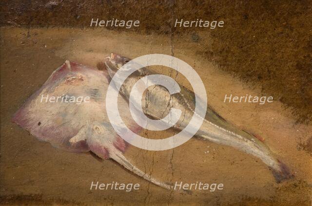 Study of Fish - Skate and Cod, 1842. Creator: David Cox the elder.