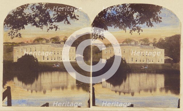 Large villa, about 1860. Creator: Unknown.