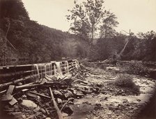 Broadhead?s Creek, Delaware Water Gap, 1863. Creator: John Moran.