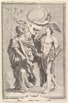 Frontispiece: Virgil, Publii Virgilii Maronis Opera, 1641. Creator: Claude Mellan.