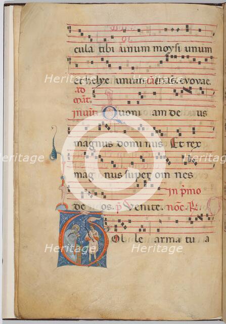 Isaac Sending Esau Out to Hunt, c. 1275. Creator: Master of Imola.