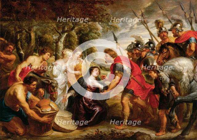 The Meeting of David and Abigail, between 1625 and 1628. Creator: Peter Paul Rubens.