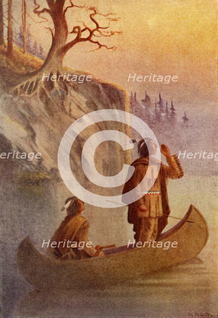 'On the Lakes', 1914. Creator: Unknown.