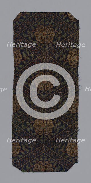 Fragment, Japan, 18th century, late Edo period (1789-1868)/ Meiji period (1868-1912). Creator: Unknown.