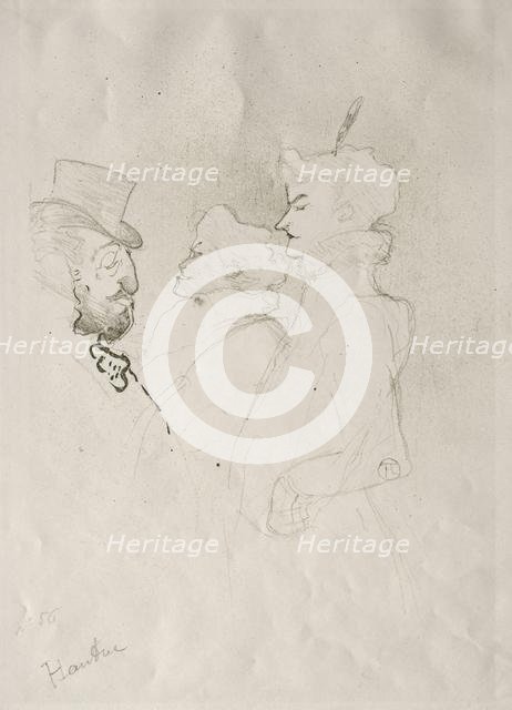 Why Not? Once Does Not Constitute a Habit, 1893. Creator: Henri de Toulouse-Lautrec (French, 1864-1901).