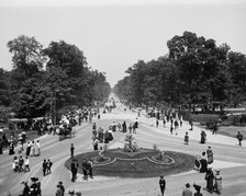 Central Avenue, Belle Isle Park, Detroit, Mich., between 1900 and 1910. Creator: Unknown.
