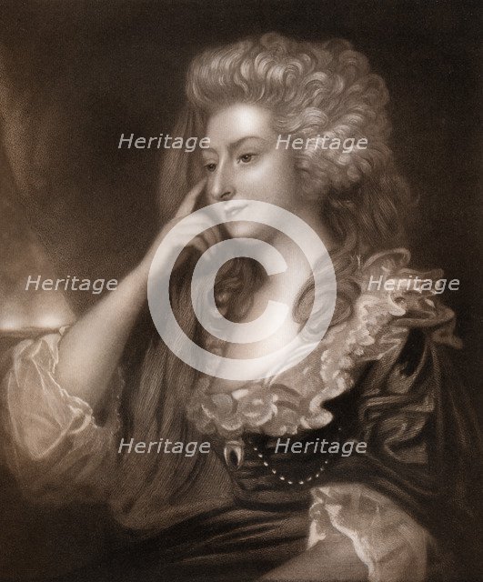 Mrs Fitzherbert', 1913.Artist: J Scott