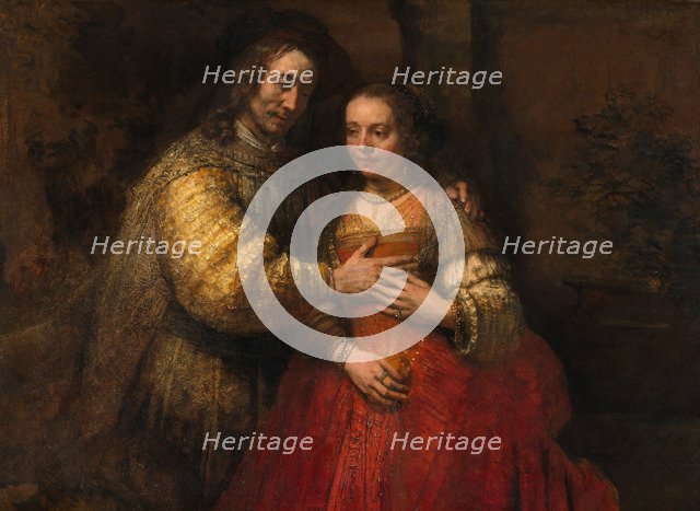 The Jewish Bride, 1666-1669. Artist: Rembrandt van Rhijn (1606-1669)