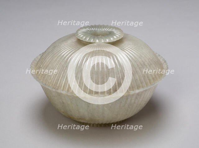 Covered Bowl in the "Hindustani Style", late 18th or 19th century. Creator: Unknown.