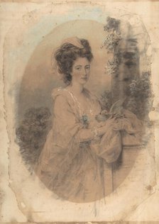 Isabella Hunter, Cousin of the Artist, 1781. Creator: John Downman.