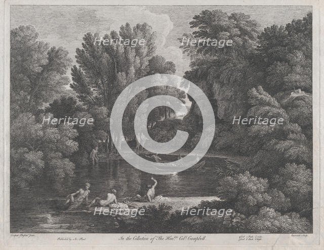 Landscape, 1743. Creator: Jean Baptiste Claude Chatelain.