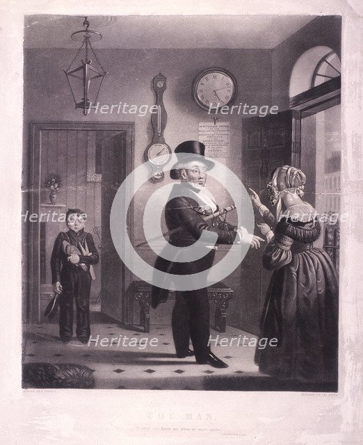 'The Man. 'I pray you know me when we meet again'', 1840. Artist: James Scott