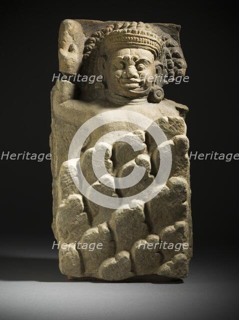 Rahu, The Demon of Eclipses (image 1 of 2), 10th-11th century. Creator: Unknown.