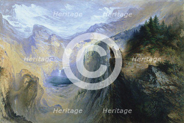 Manfred on the Jungfrau, 1837.