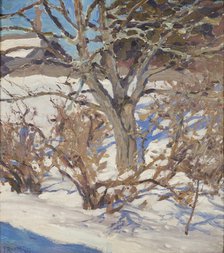 Winter Landscape, 1901. Creator: Ferdynand Ruszczyc.