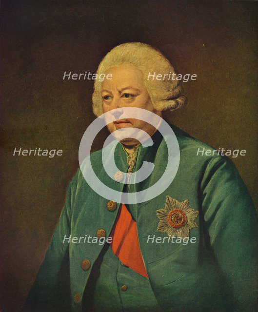 Portrait of Sir Edward Walpole, Kt., 18th century, (1915). Artist: Edward Edwards