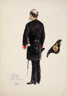 Uniform, 1879. Creator: Il'ya Repin.