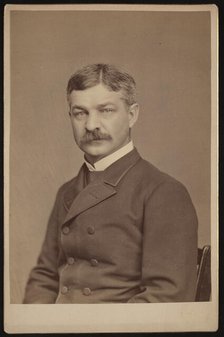Portrait of Rev. John Randolph Paxton (1843-1923), 1883. Creator: Unknown.