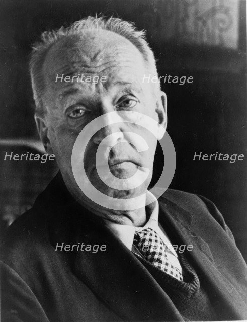 Vladimir Nabokov, Russian author, 20th century. Artist: Unknown