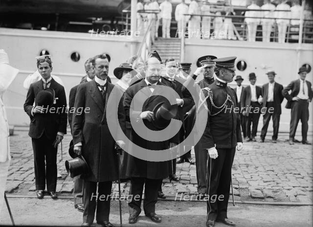 Dr. Lauro Muller, Minister of Foreign Affairs of Brazil - Envoy from Brazil To Return visit...,1913 Creator: Harris & Ewing.