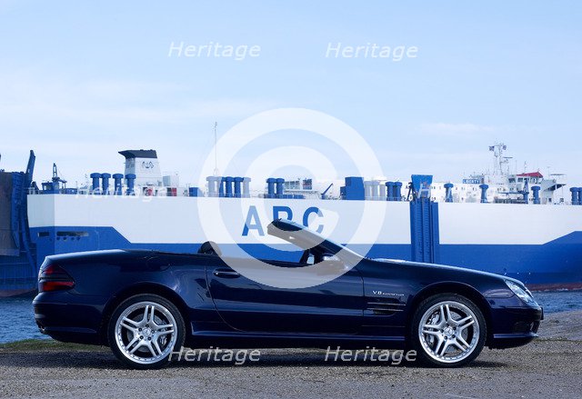 2003 Mercedes Benz SL55 AMG. Artist: Unknown.