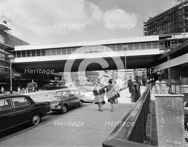 Bull Ring Centre, Birmingham, 30/04/1963. Creator: John Laing plc.