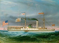 Steamship "Erie", probably 1837. Creator: Unknown.