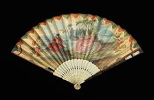 Fan, probably Chinese, third quarter 18th century. Creator: Unknown.