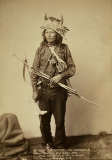 Little, instigator of Indian Revolt at Pine Ridge, 1890, 1891. Creator: John C. H. Grabill.