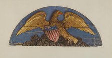 Sternpiece: Eagle, 1935/1942. Creator: Unknown.