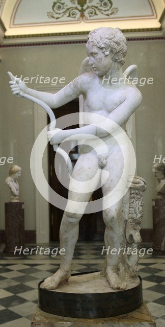 Statue of Eros drawing his bow, 2nd century. Artist: Unknown