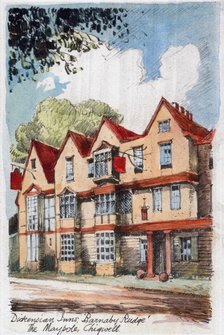 Dickensian Inns, Barnaby Rudge, the Maypole, Chigwell, c1800-1850. Artist: Unknown