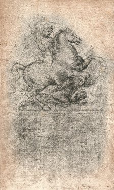 Study for the Sforza Monument, c1482-c1499 (1883). Artist: Leonardo da Vinci.