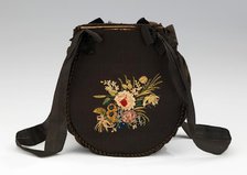 Bag, American, 1790-1810. Creator: Unknown.