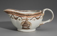 Sauce Boat From The George Washington Memorial Service, c1800. Creator: Unknown.