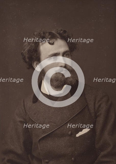 Portrait of Eugene Delacroix (1798-1863). Creator: Anonymous.